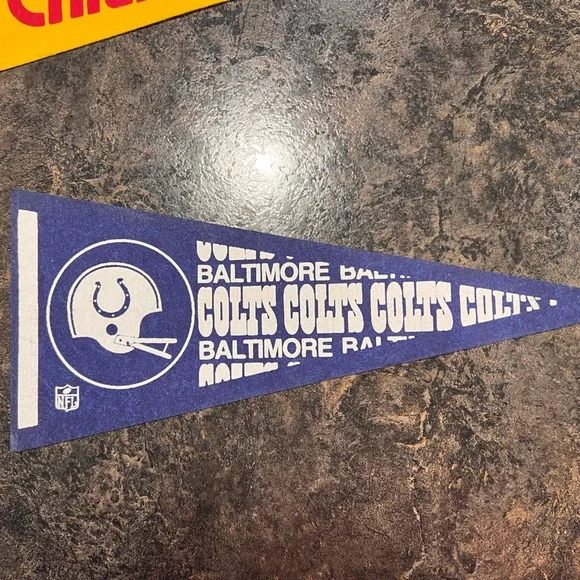 Vintage 1960-70’s, NFL authentic historical true original Pennants 13 teams - Picture 7 of 15